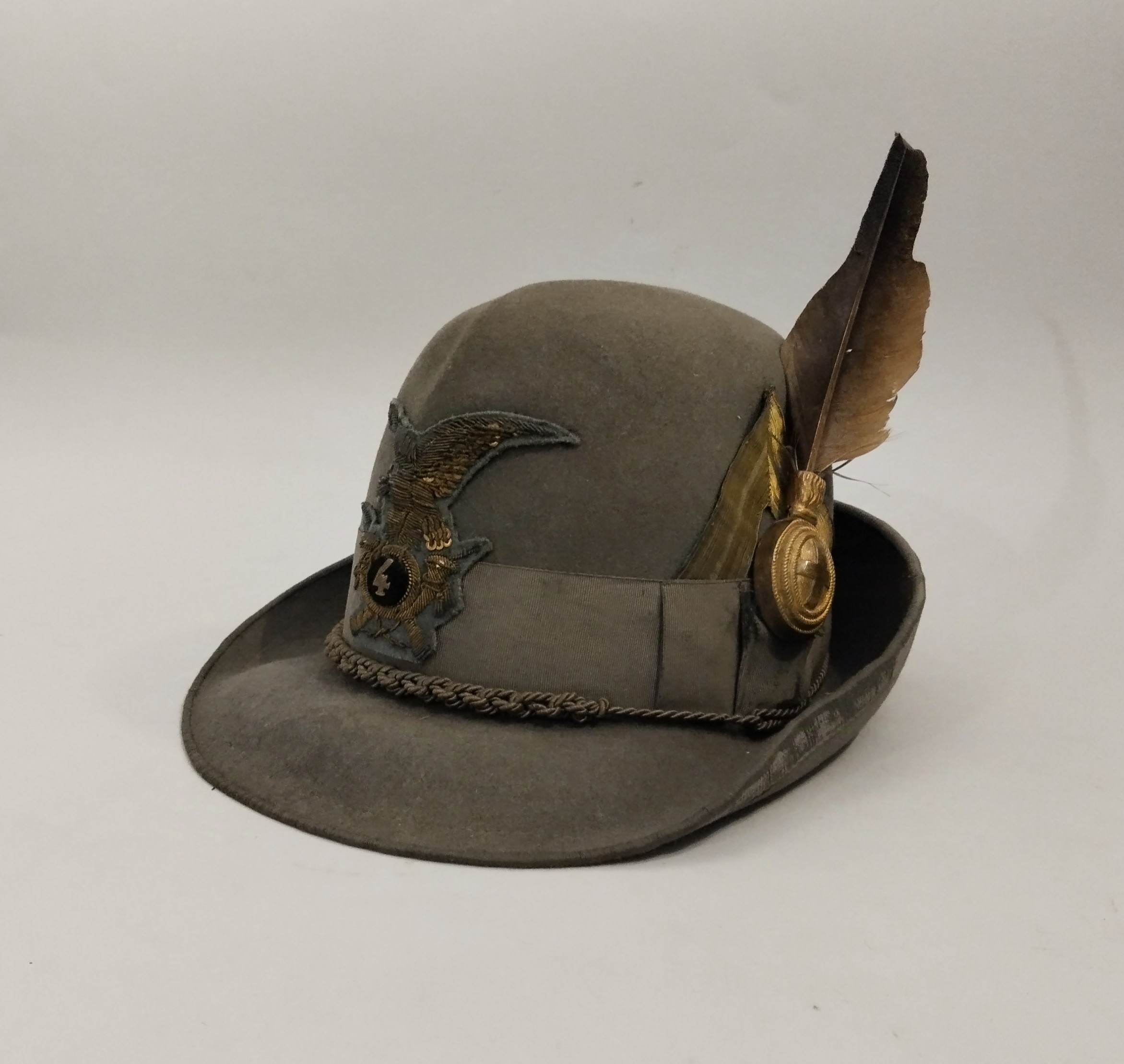 Alpini-battaglione intra-cappello da alpino