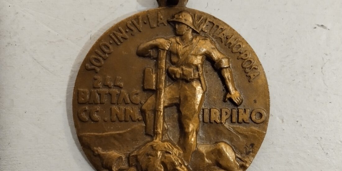 Medaglia del 244° Battaglione CCNN "Irpino"