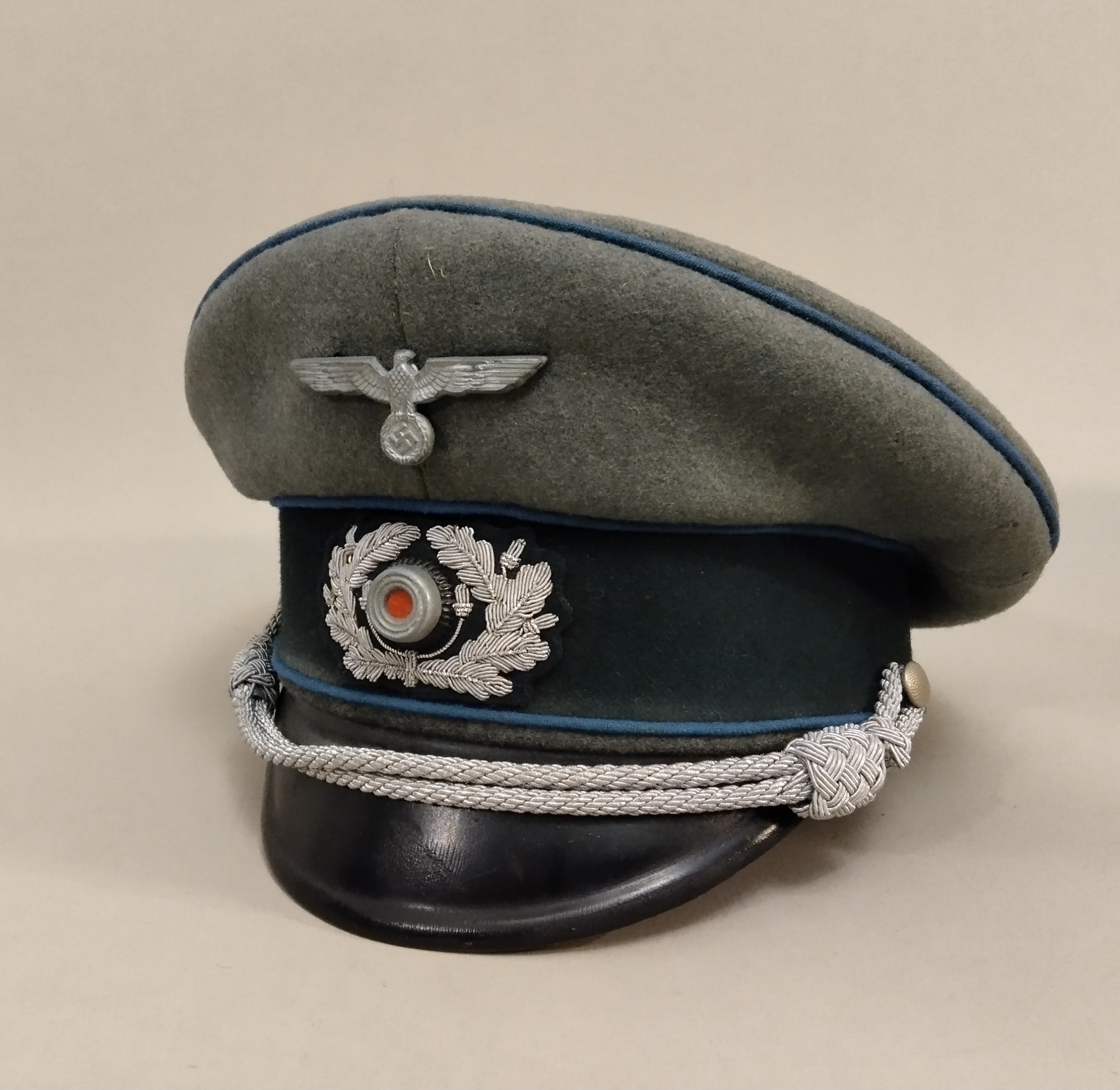 Scirmmutza da ufficiale WH- Scirmmutze Ufficiale WH trasporti- German officer's schirmmutze
