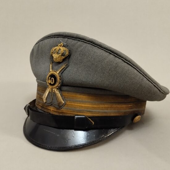 Berretto m.34 di fanteria- regio esercito, berretto da ufficiale. ww2 italian officer's peack cap