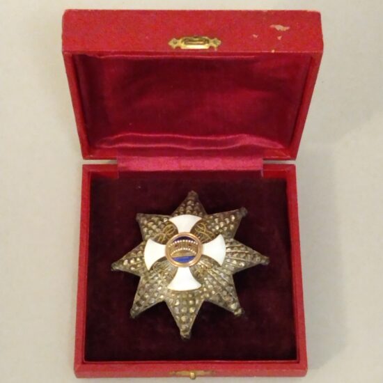 Ordine della Corona d'Italia, insegna di Grand'Ufficiale- italin crown- orders and badges